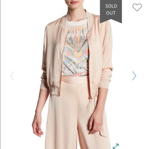 Lucy Paris Satin Bomber Jacket Clara Glitter Striped Medium - Picture 13 of 16